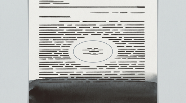A quiet Federal Reserve chamber — empty chairs, blank screens, one unresolved line on a chart